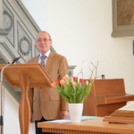 Ruedi Beljean eröffnet zum letzten Mal die Kirchgemeindeversammlung in Langenbruck.