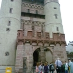Der Rundgang begann am Spalentor ...